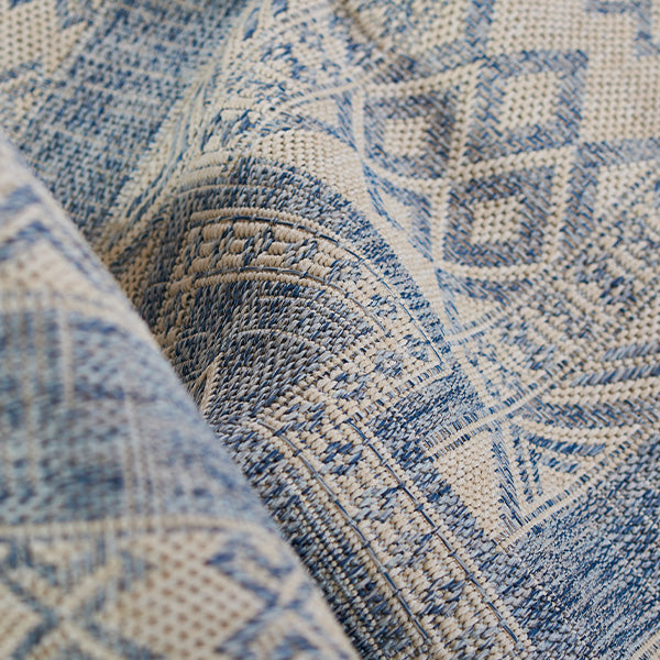 Geometric Indoor/Outdoor Rug, Pick Your Size