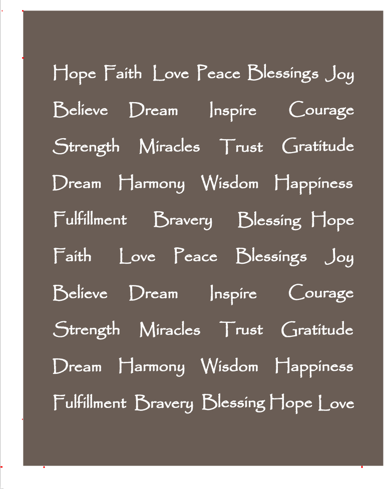 Harmony Inspirational Words Throw Blanket-Tolkye