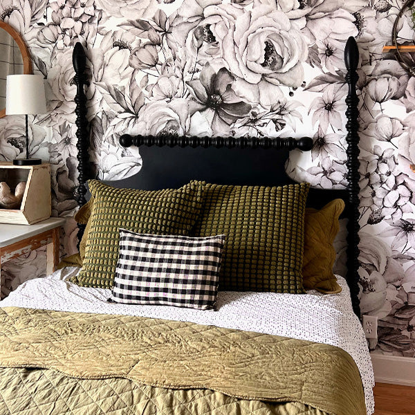 71 Inch Matte Black Spindle Headboard