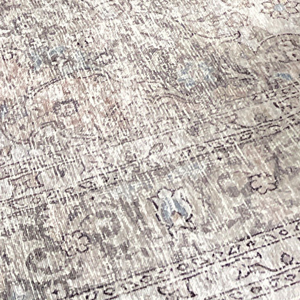 Vintage Cream Washable Area Rug