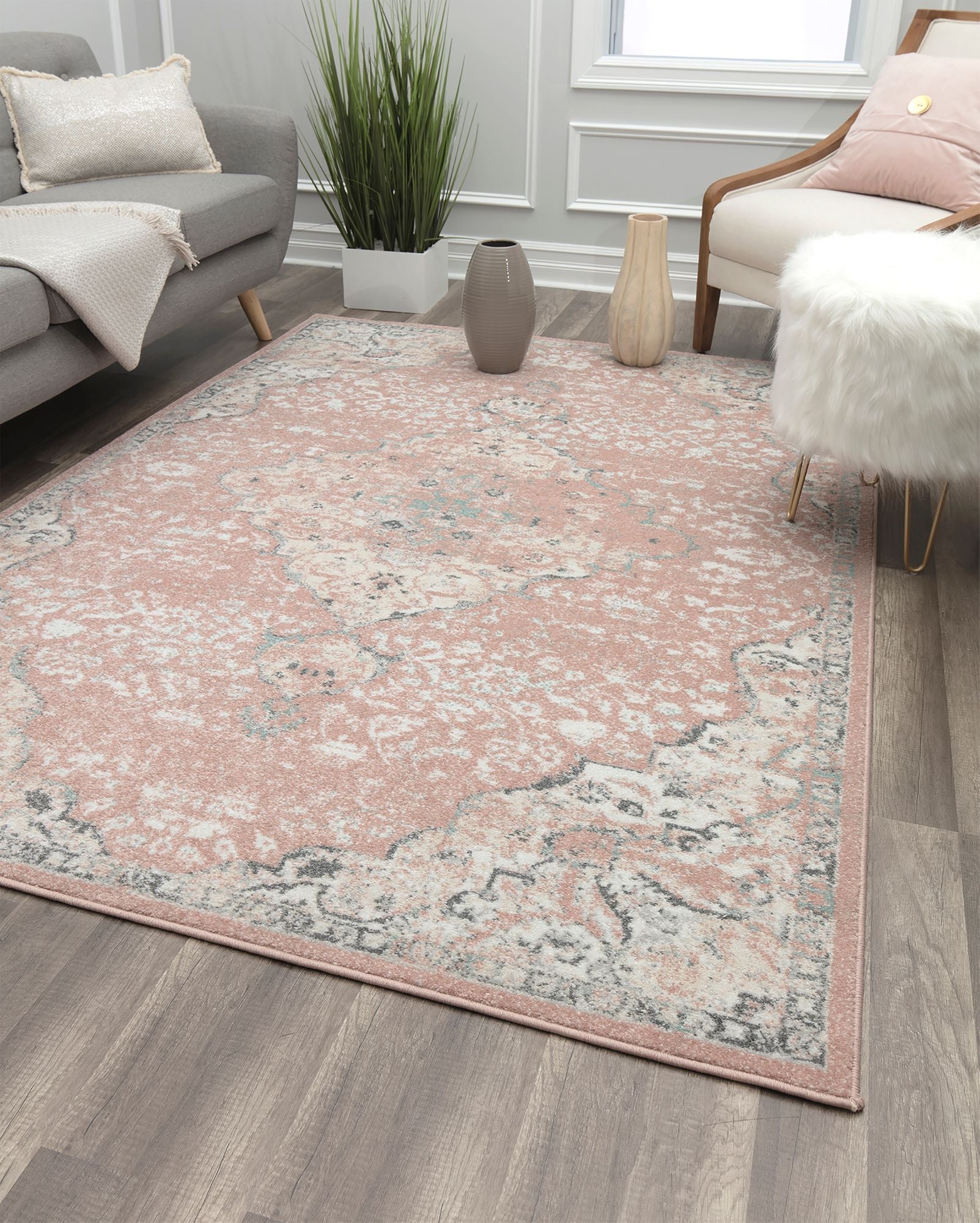 Pink Amaranth Area Rug