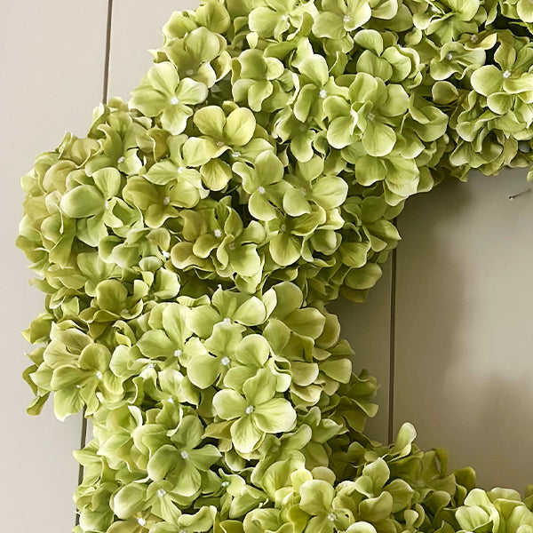 30 Inch HUGE Hydrangea Faux Wreath