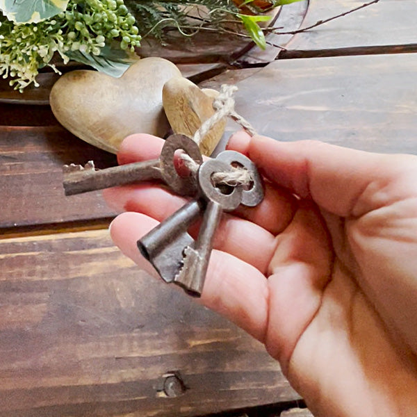 Found Antique Iron Keys