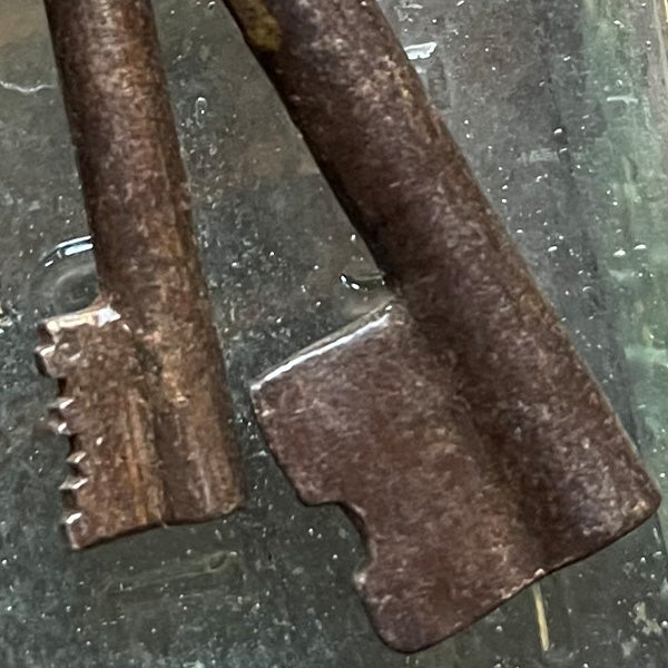 Found Antique Iron Keys