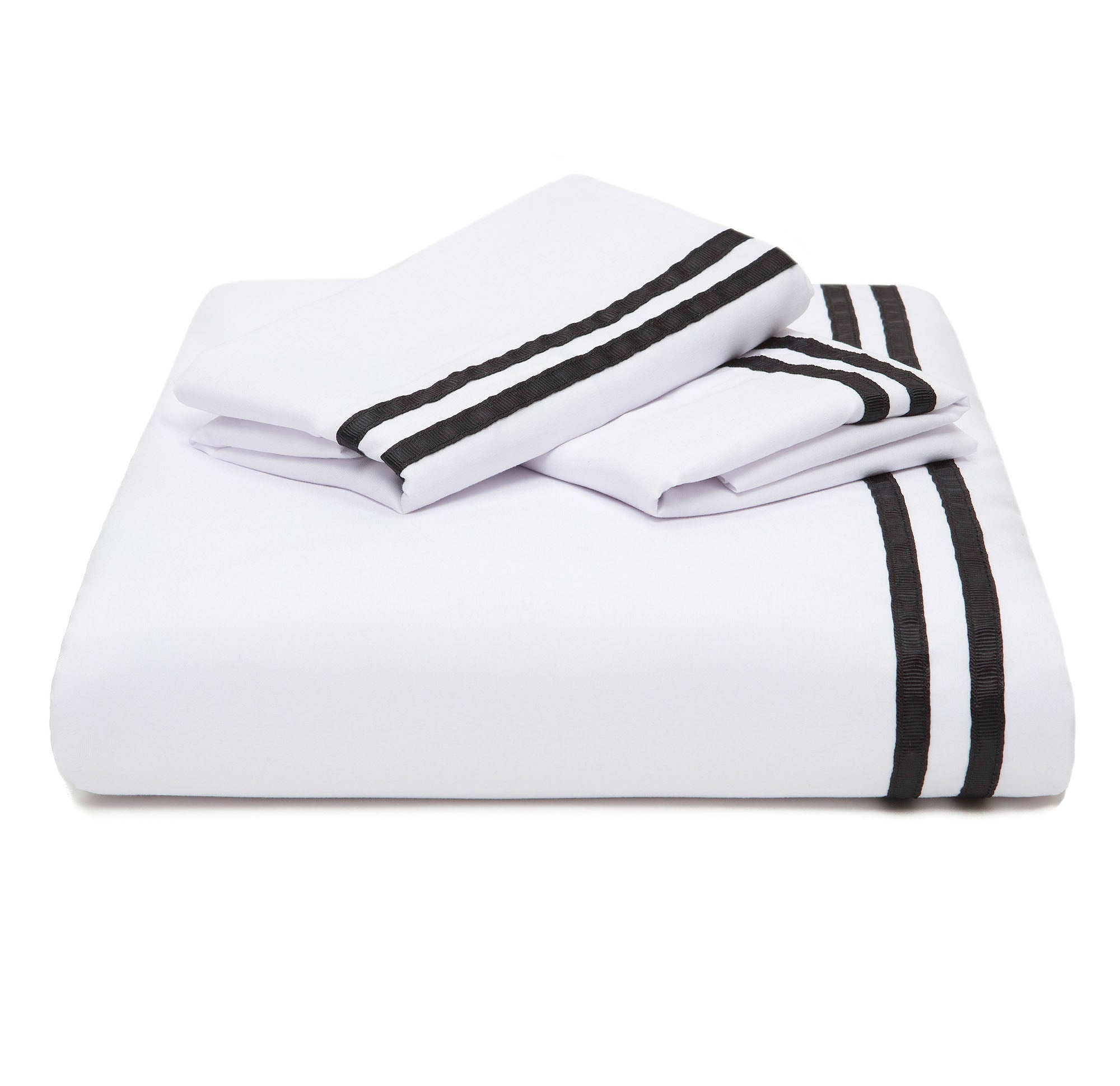 Bordered Ribbon Duvet Cover Set-Tolkye