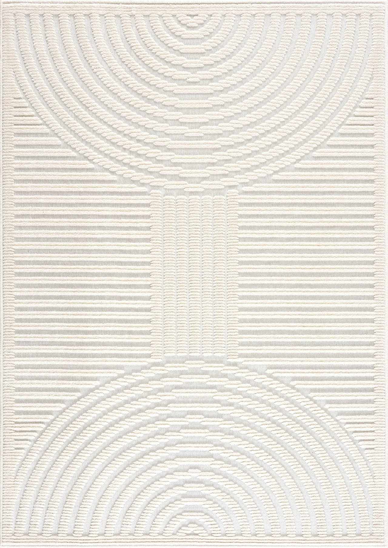 Off White Washable Area Rug