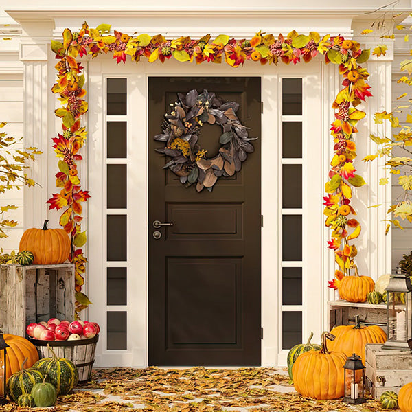 Lifelike Magnolia Leaf Wreath