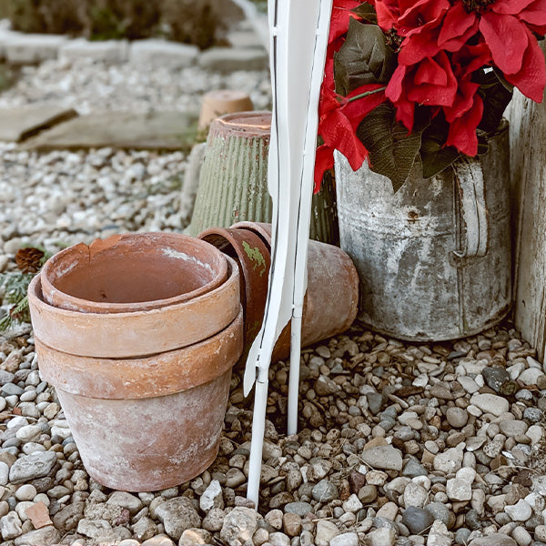 43 Inch Metal Santa Outdoor Cutout