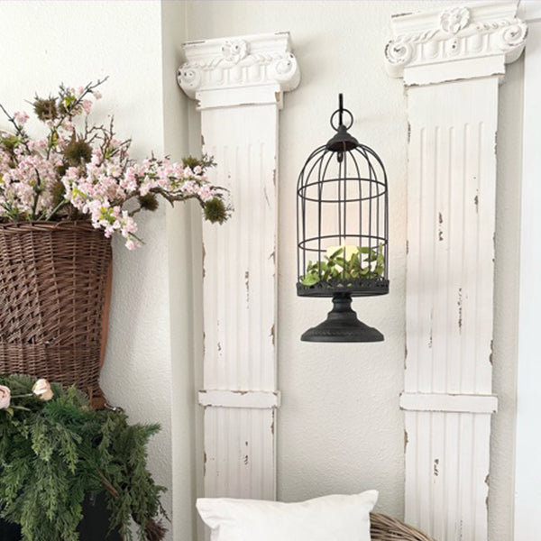 Hanging Candle Lantern Cloche