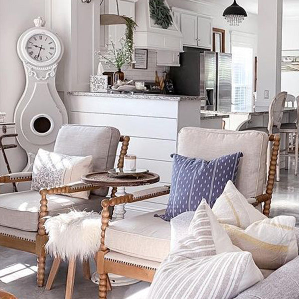 Distressed Swedish Mora Floor Clock