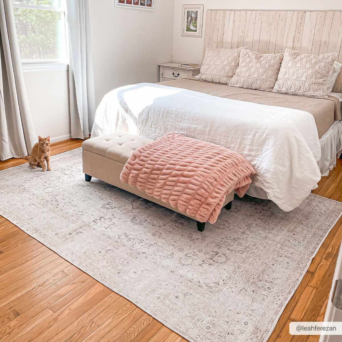Multi-Color Patterned Washable Area Rug