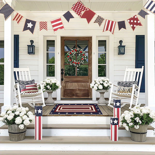 Patriotic Accent Rugs, Choose Your Style