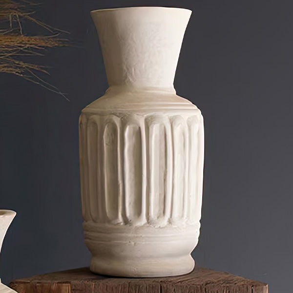 Handmade Paper Mache Vases, Set of Three