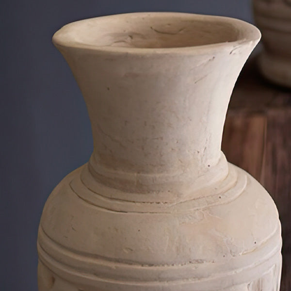 Handmade Paper Mache Vases, Set of Three