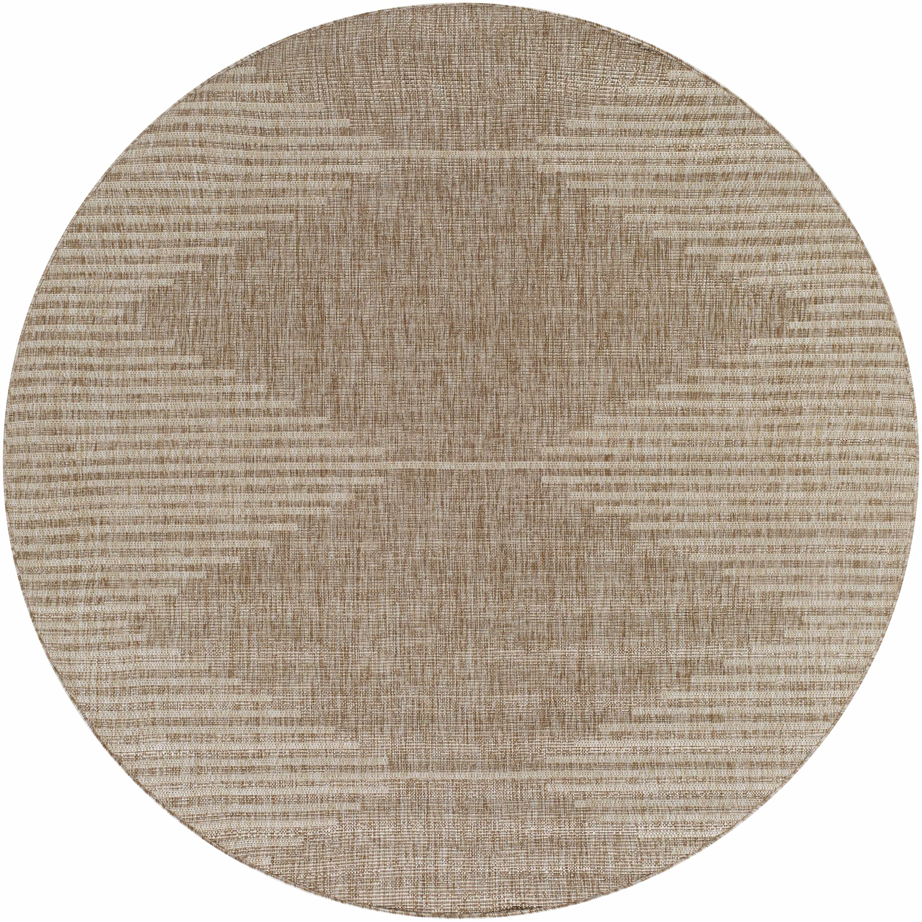 Dark Beige Outdoor Rug