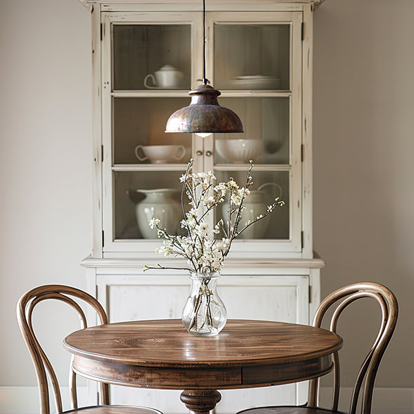 Antique Inspired Rustic Pendant Lamp