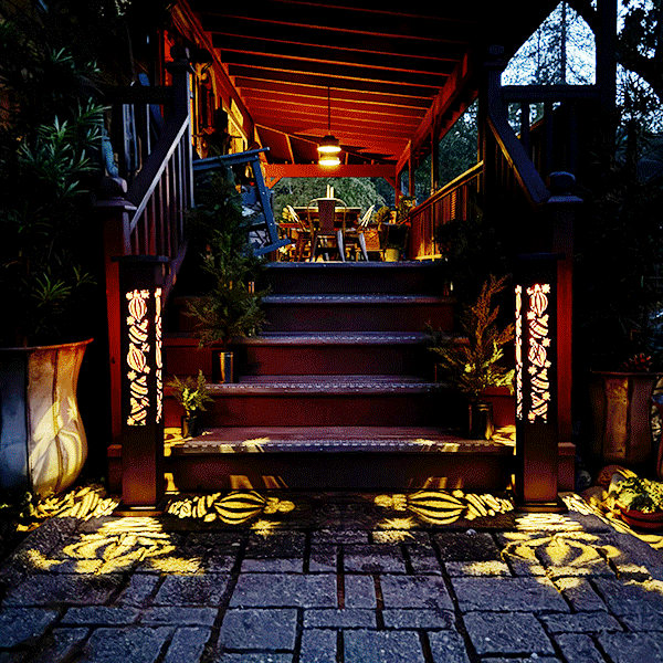 Interchange-a-glow Series: Christmas Ornaments Light Pillars