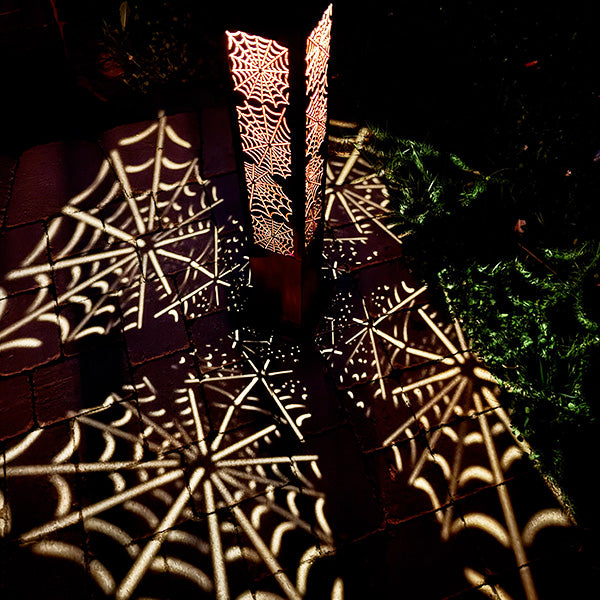 Interchange-a-glow Series: Spider Web Light Pillars