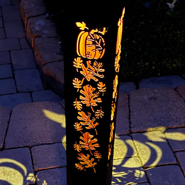 Interchange-a-glow Series: Pumpkin Light Pillars