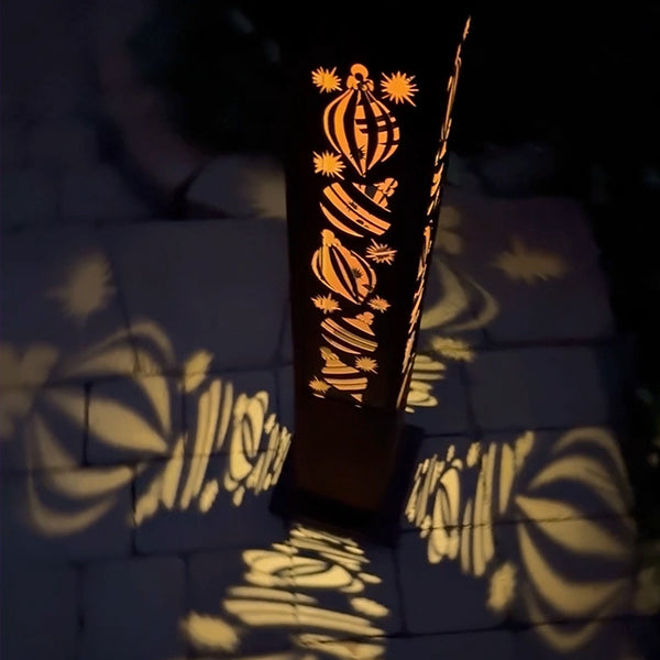 Interchange-a-glow Series: Christmas Ornaments Light Pillars