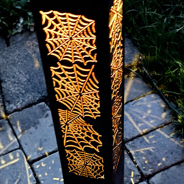 Interchange-a-glow Series: Spider Web Light Pillars