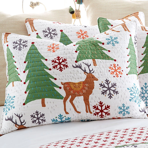 Christmas Inspired Reversible Quilt, Choose Your Style