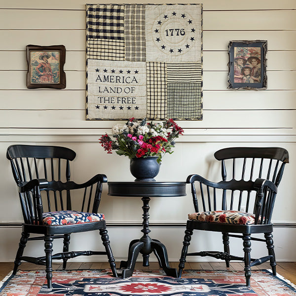 Patriotic Cotton Throw, Choose Your Style