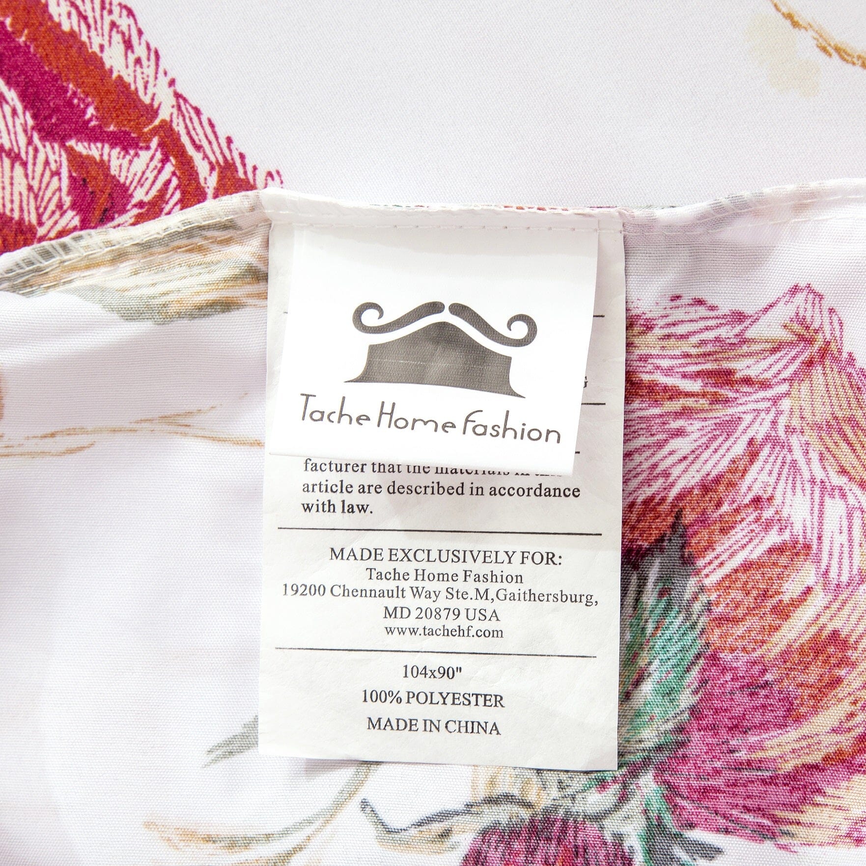 Floral Hummingbirds Burgundy White Vintage Rose Garden Reversible Duvet Cover