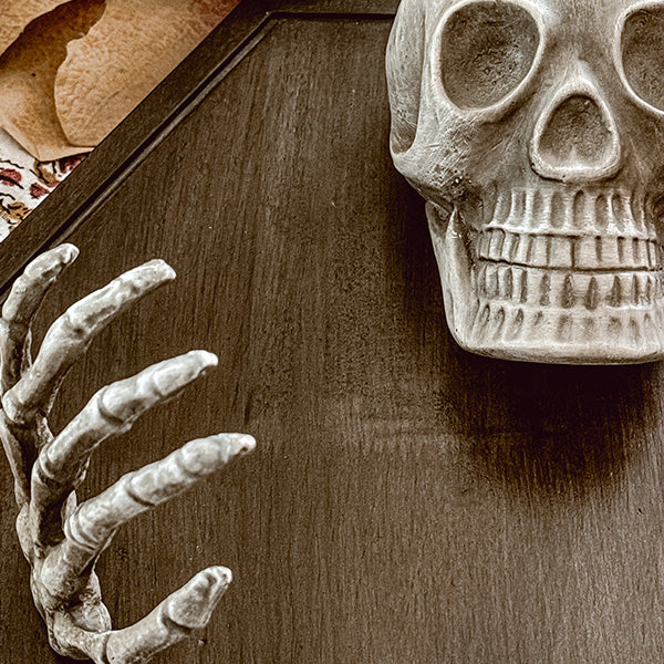 Skeleton Food Safe Wooden Serving Board