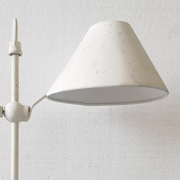 Bouillotte-inspired Antique White Candle Holder