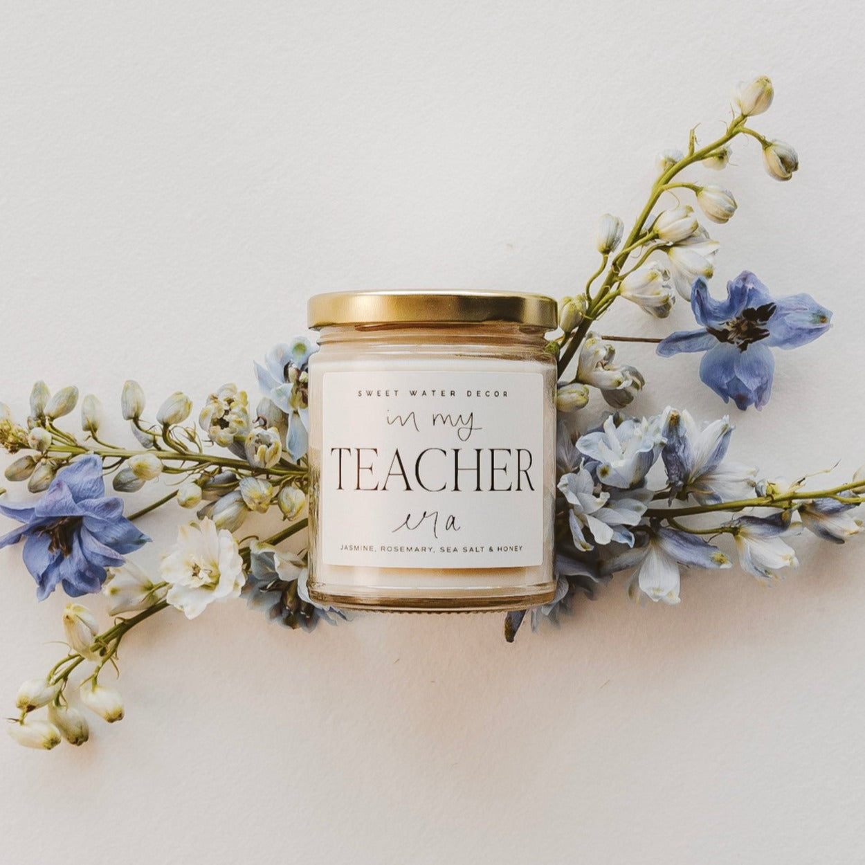 In My Teacher Era Soy Candle - Clear Jar - 9 oz