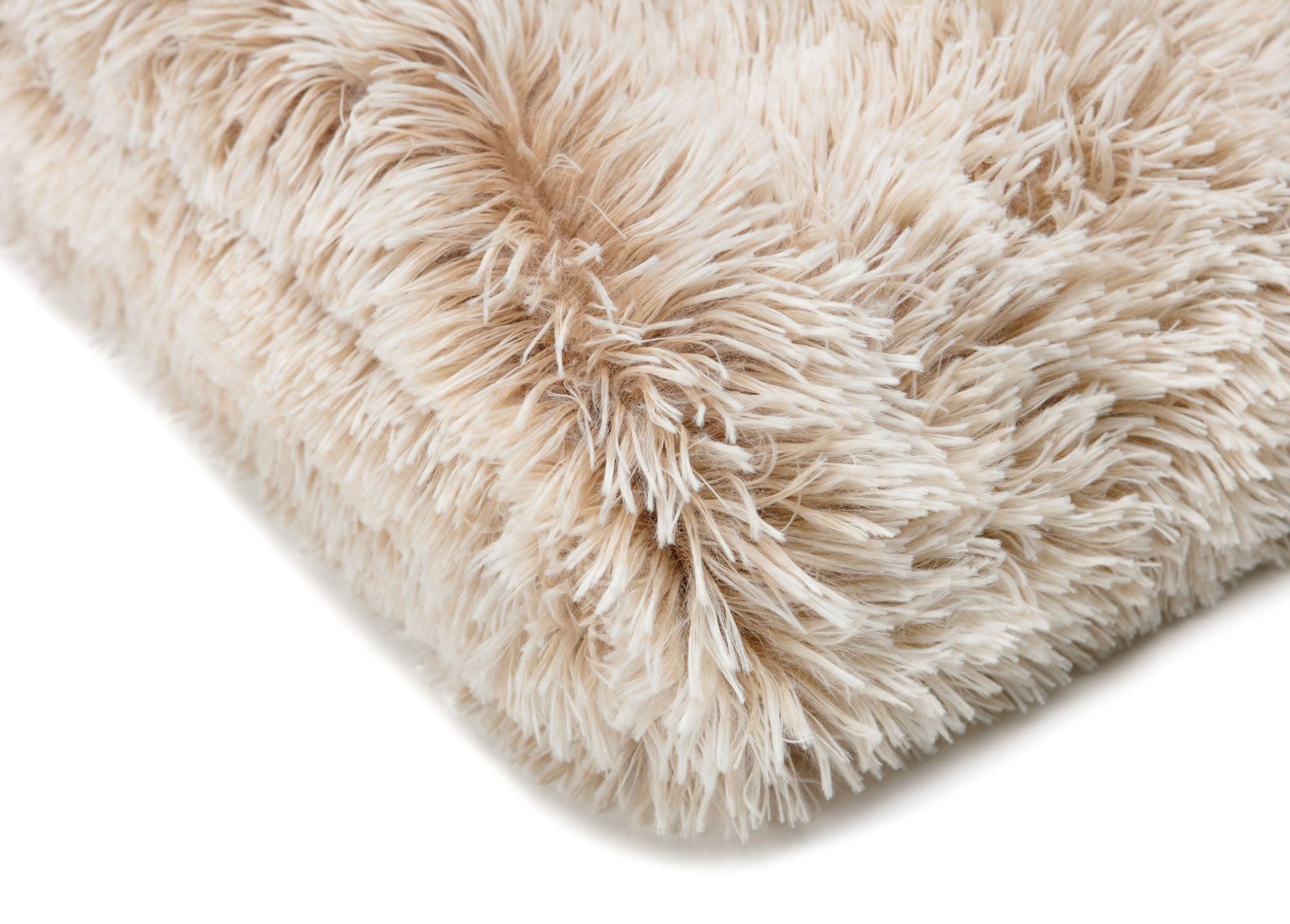Longfur Ombre Faux Fur Throw Blanket-Tolkye