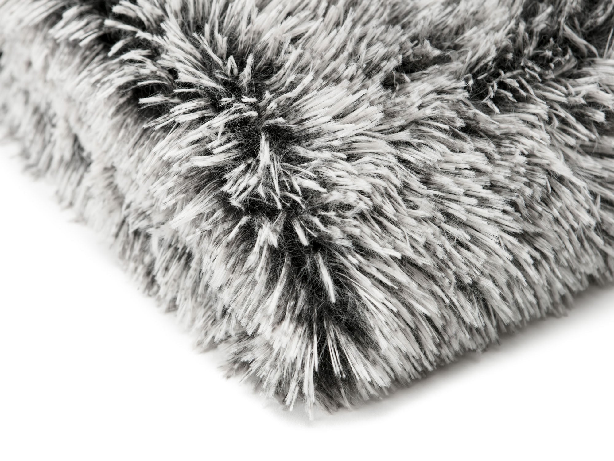 Longfur Ombre Faux Fur Throw Blanket-Tolkye
