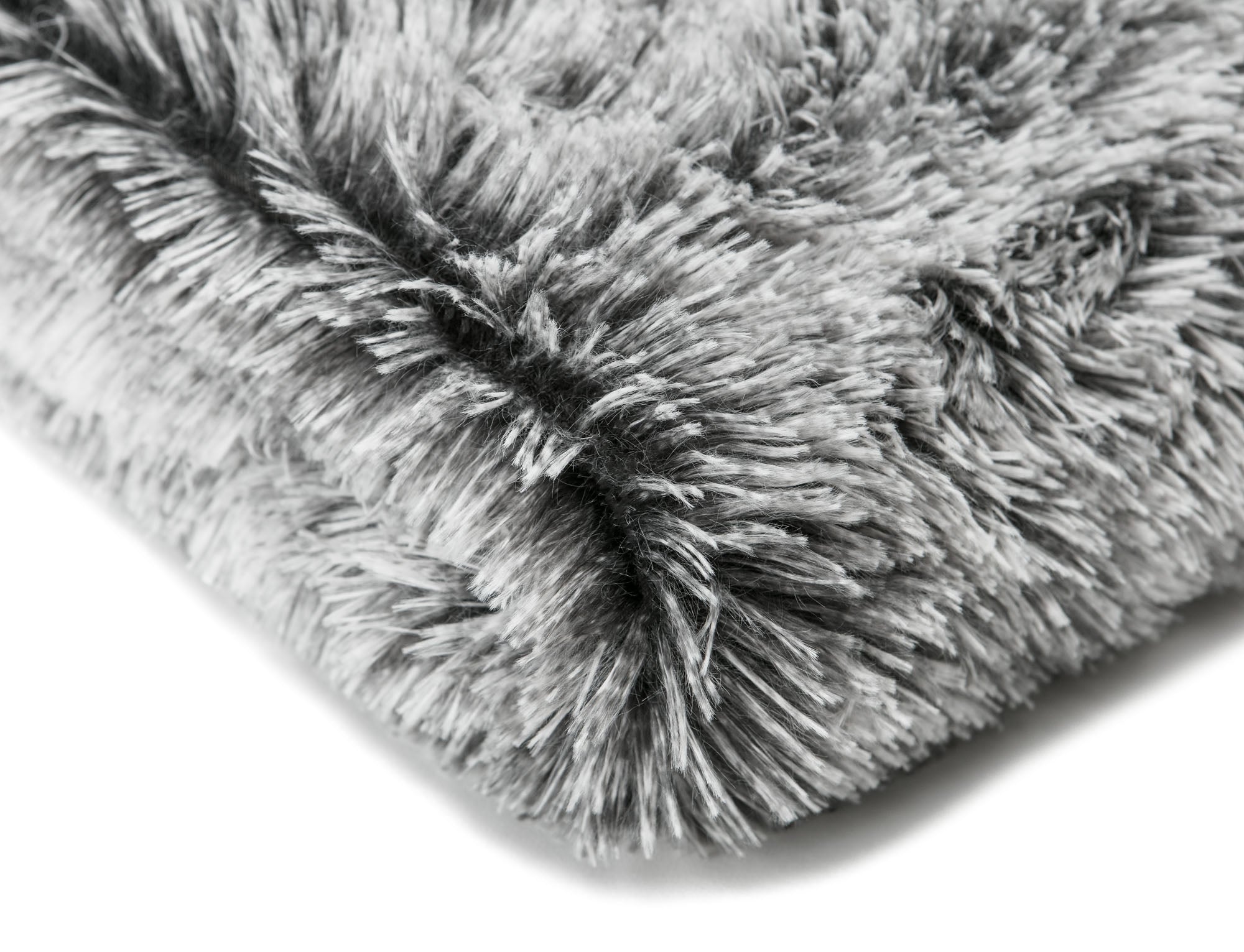 Longfur Ombre Faux Fur Throw Blanket-Tolkye