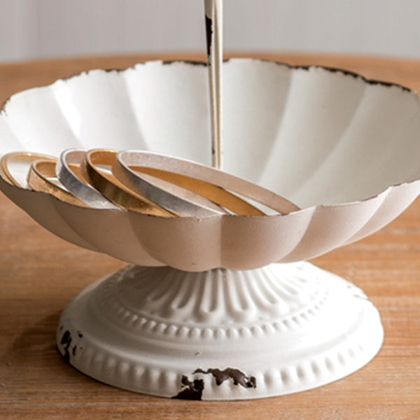 Chippy Victorian Two Tiered Jewelry Display