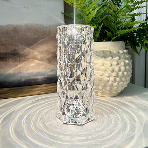 Premium Crystal Touch Lamp, Set of Two