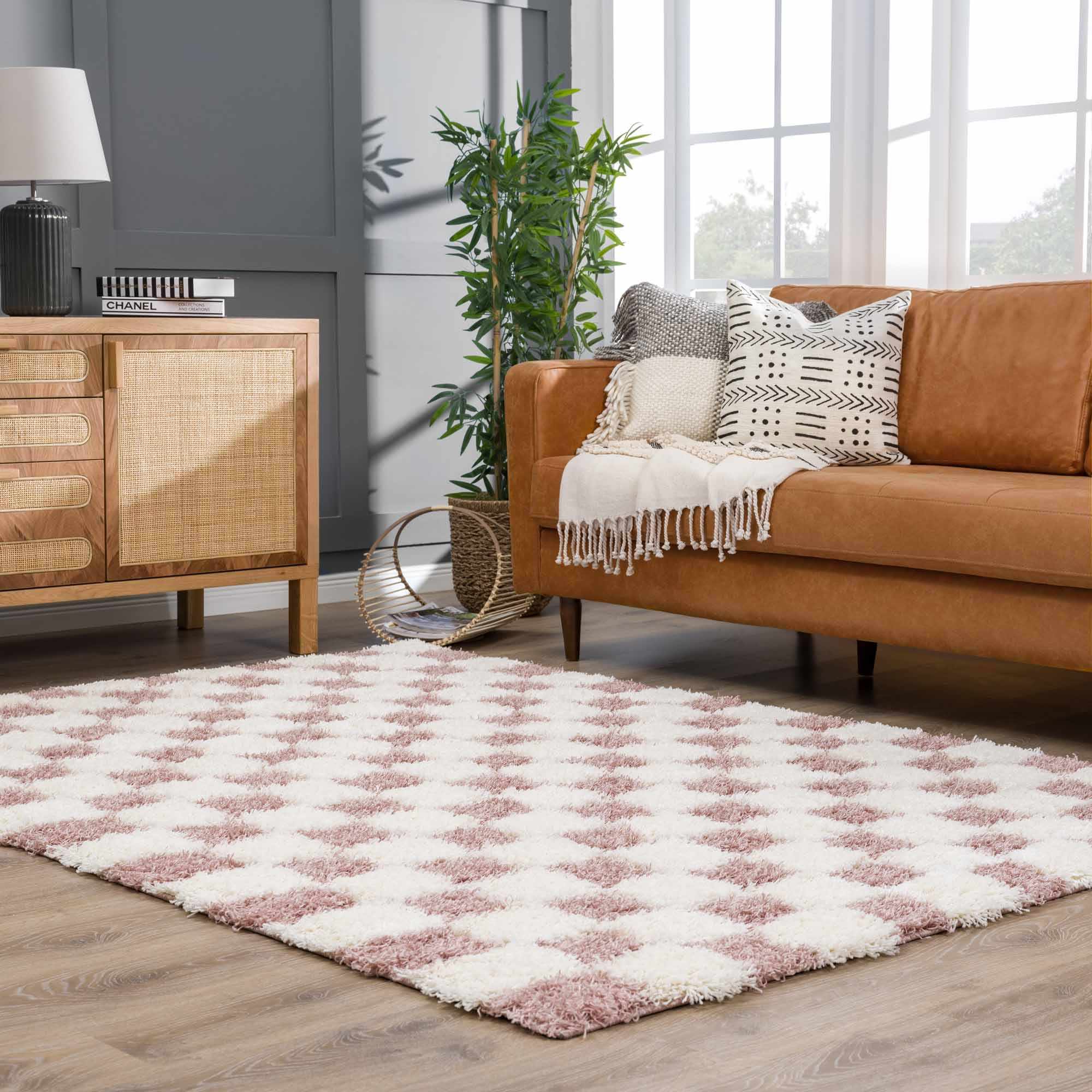 Parfait Checkered Area Rug