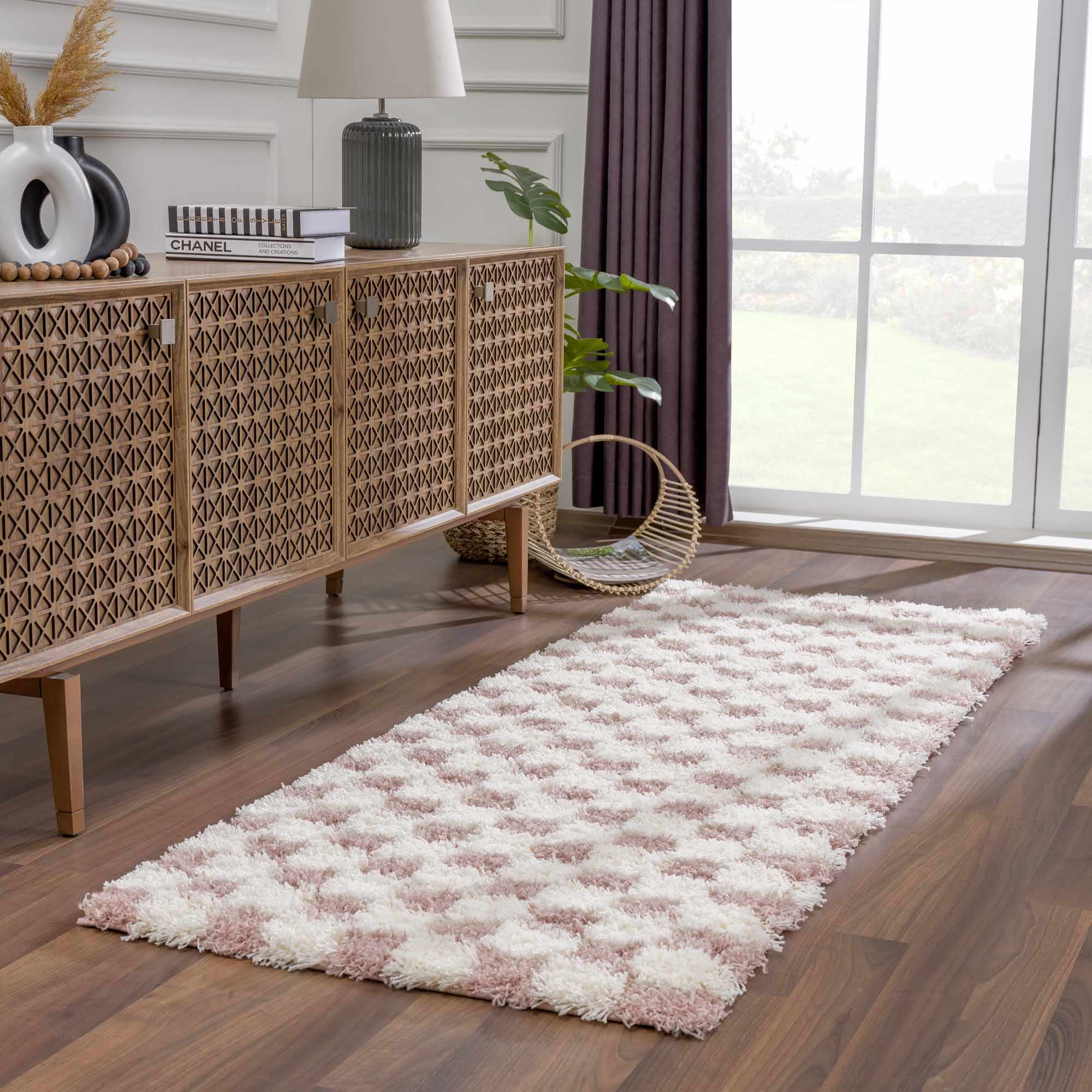 Parfait Checkered Area Rug