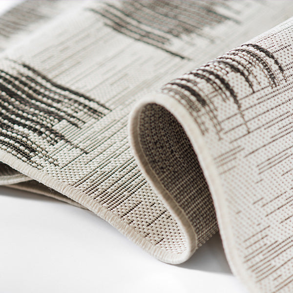 Abstract Patterned Indoor/Outdoor Rug, Pick Your Size