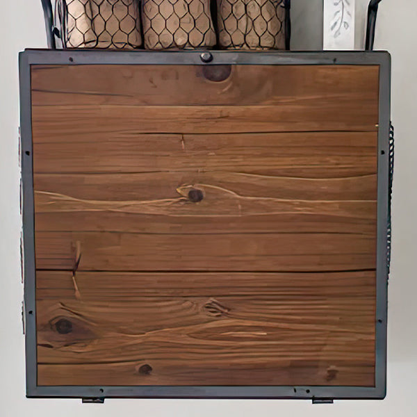 Wall Mounted Cubby with Fold Down Wall Shelf