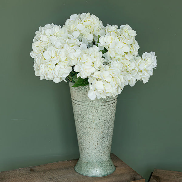22 Inch Faux Hydrangea Bush