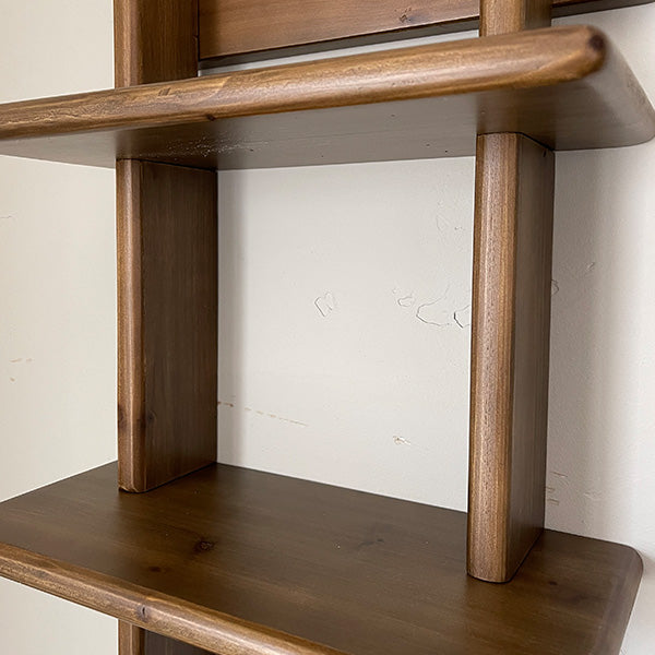 4 Tier Ladder Wall Shelf Unit