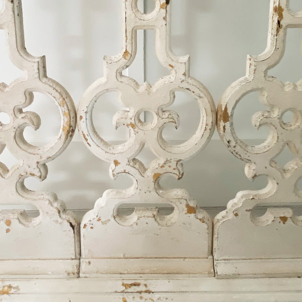 Intricate Scrollwork Console Table