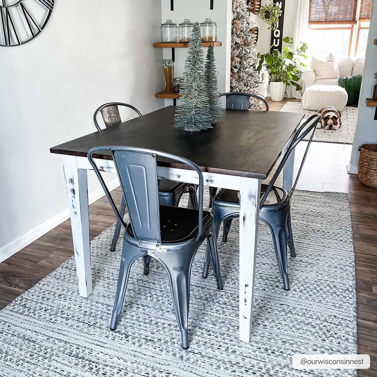 Hand Woven Wool Area Rug