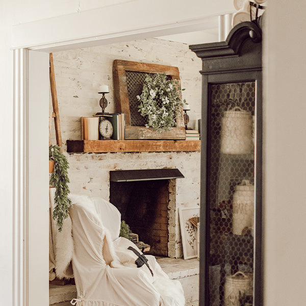 FOUND Antique Wooden Window with Screen