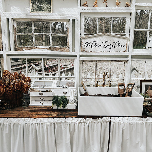 Vintage-Inspired Apothecary Cabinet with Lift-Top Storage