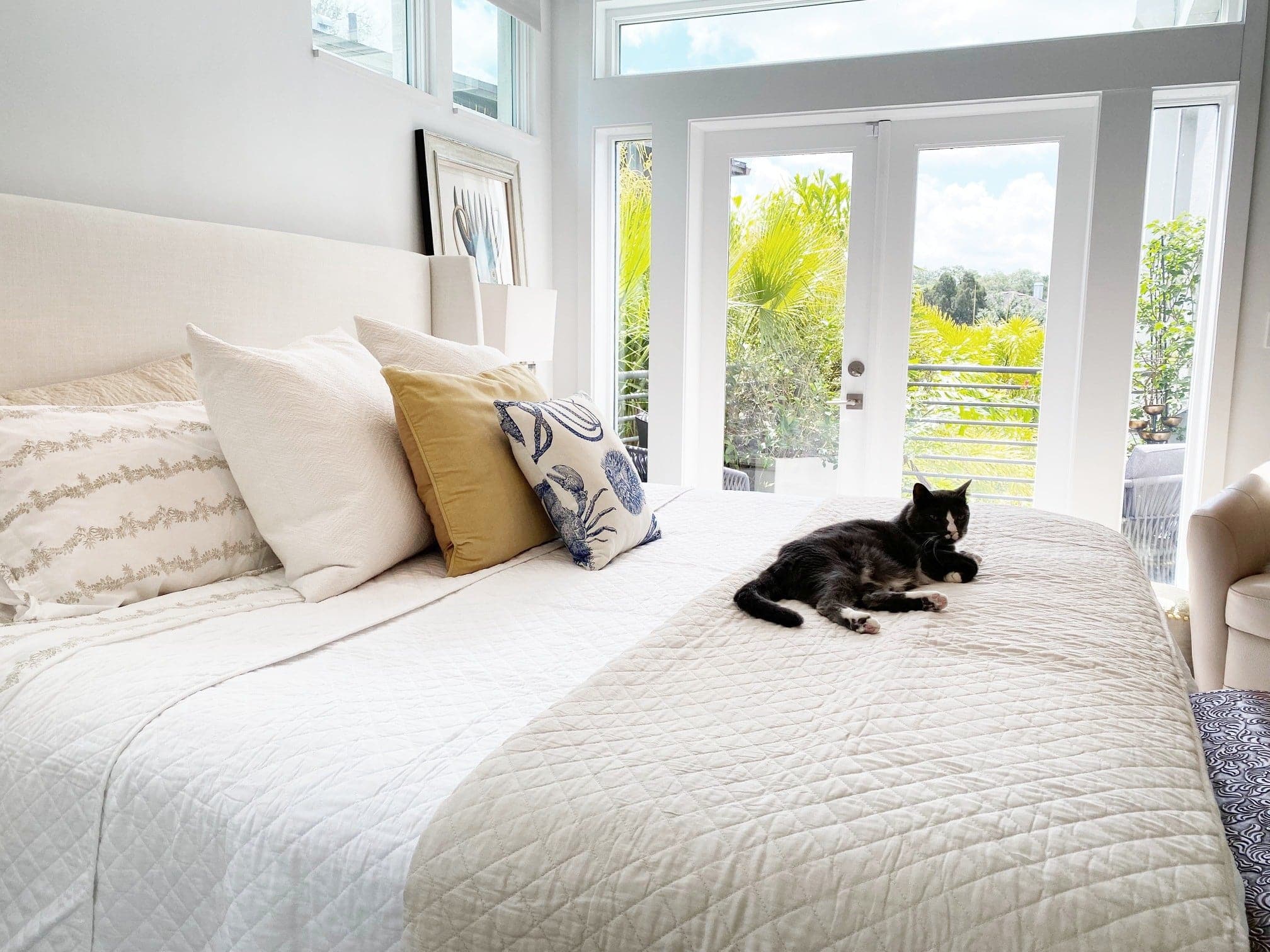 Ava Diamond Oversized Cotton Quilt Set-Tolkye