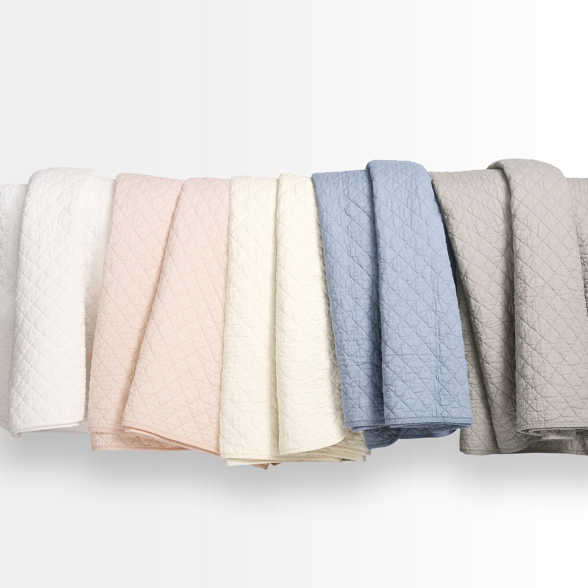 Ava Diamond Oversized Cotton Quilt Set-Tolkye