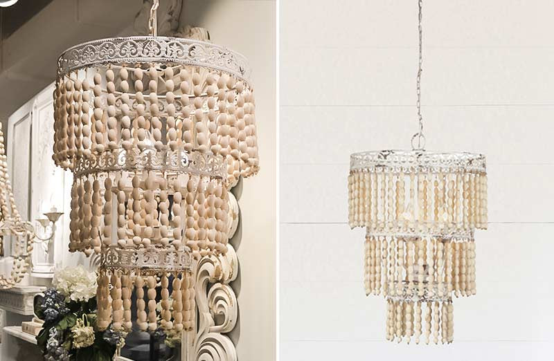 Beaded Garland Chandelier