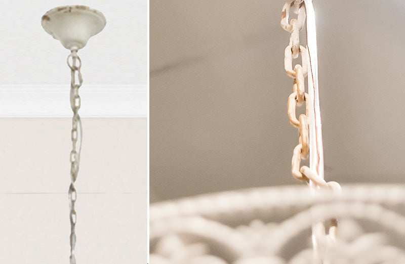 Beaded Garland Chandelier